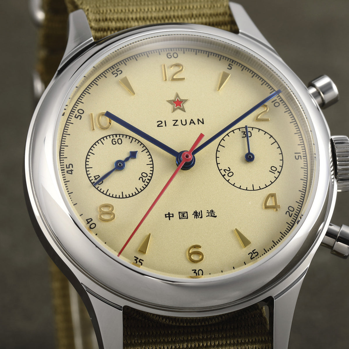 SEAKOSS Seagull 1963 Chronograph 38mm Sapphire Pilots ST1901 Hand Winding Movement Men's Mechanical Watches