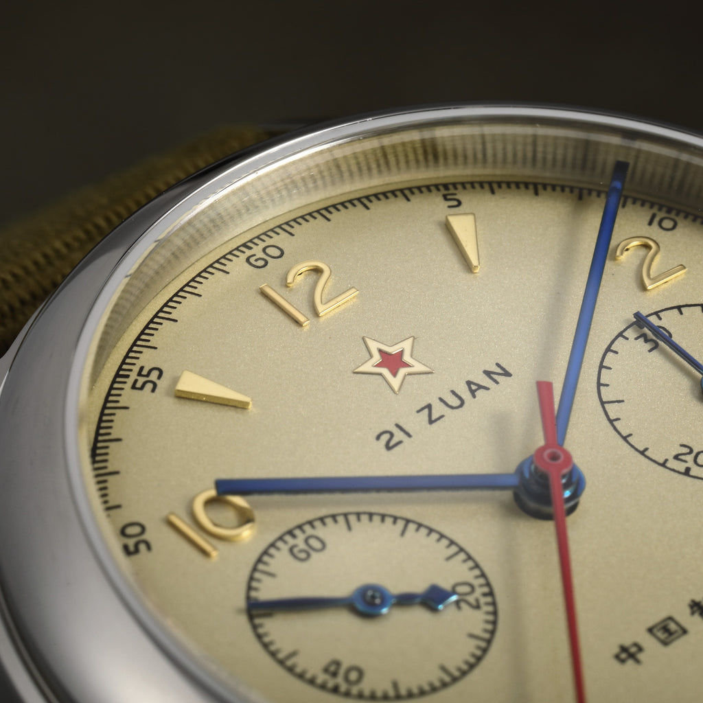 SEAKOSS Seagull 1963 Chronograph 38mm Sapphire Pilots ST1901 Hand Winding Movement Men's Mechanical Watches