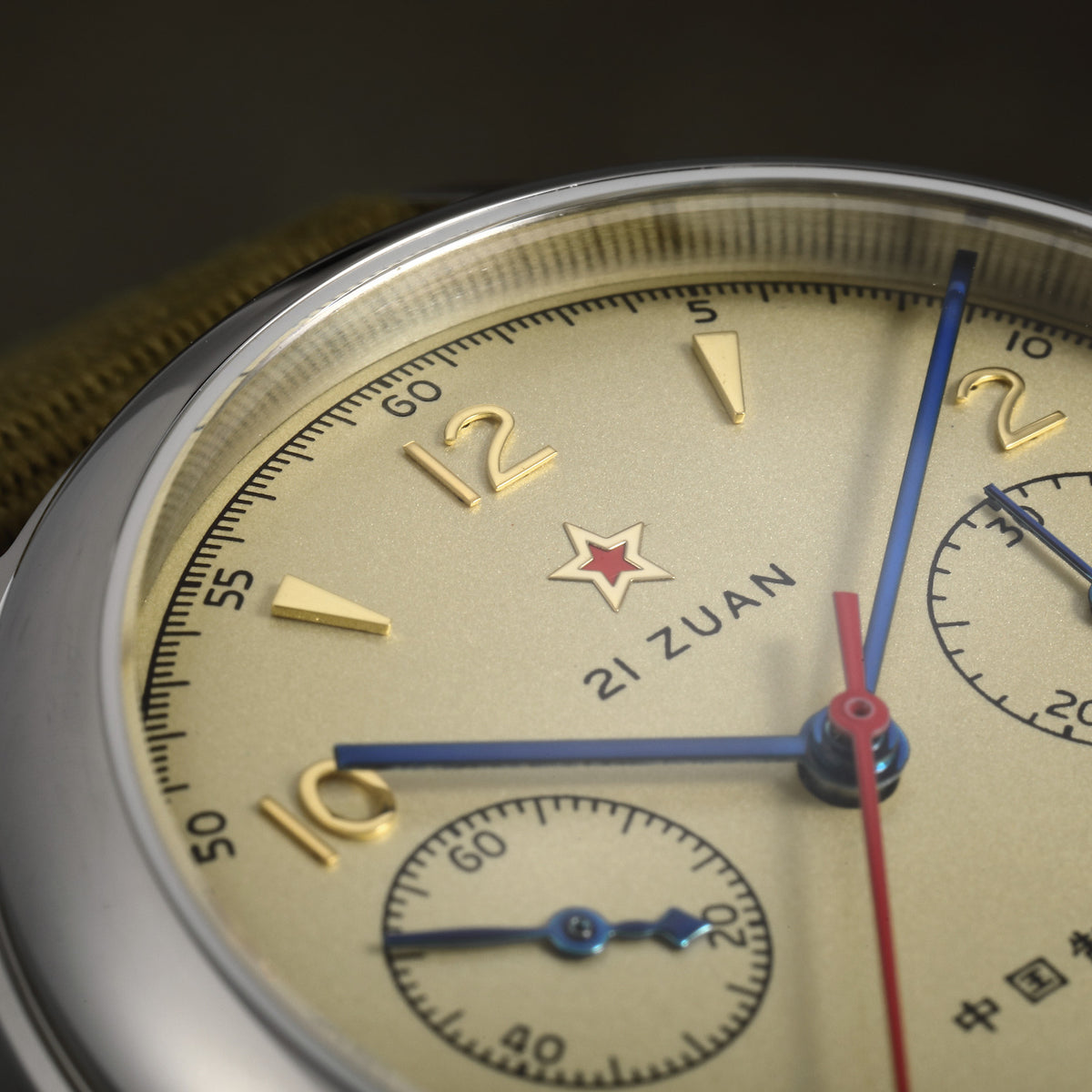 SEAKOSS Seagull 1963 Chronograph 38mm Sapphire Pilots ST1901 Hand Winding Movement Men's Mechanical Watches