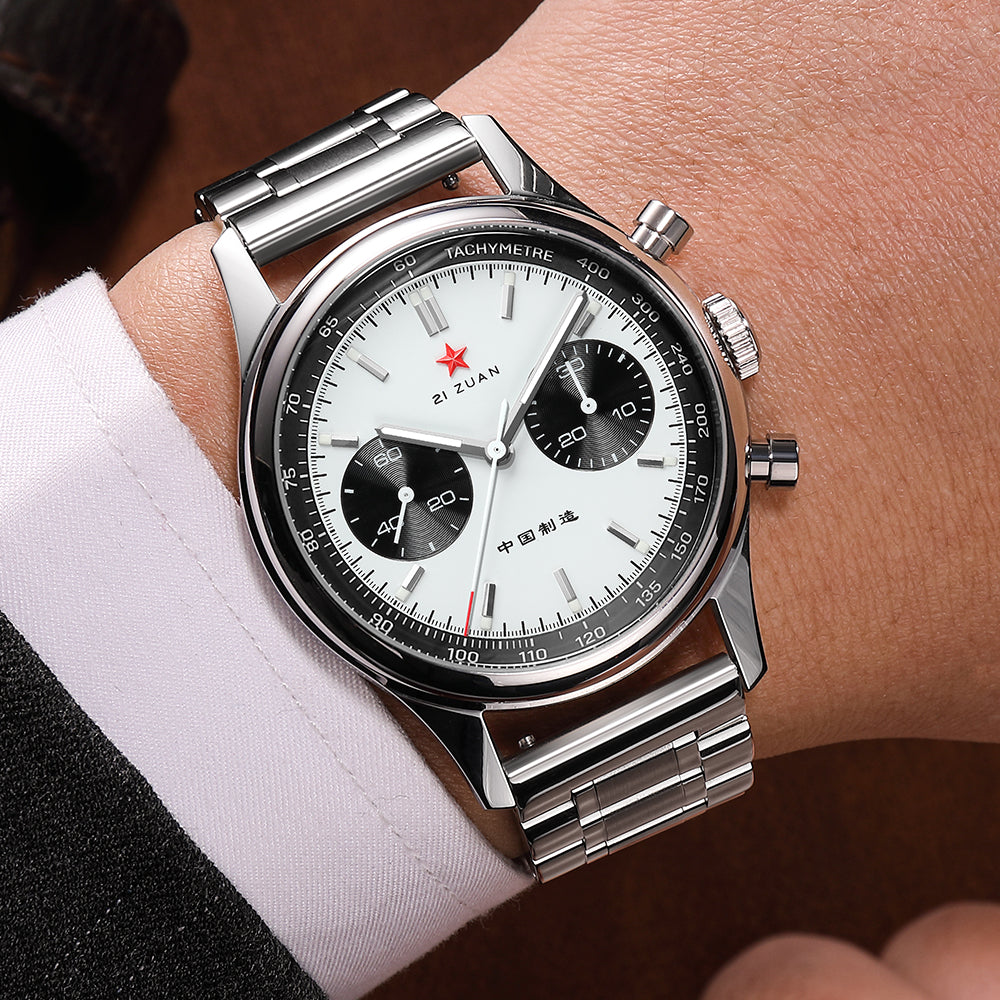 SEAKOSS Seagull 1963 Chronograph 40mm  Sapphire Glass Men Pilot ST1901 Movement Mechanical Watches