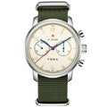 SEAKOSS 42mm Seagull 1963 Chronograph Men ST1901 Manual Winding Movement 3D Dome Hardlex Mirror Chrono Mechanical Watches