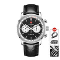 SEAKOSS 42mm 1963 Chronograph Watches Men 1963 Hand Winding Seagull Movement Sappire Super Luminous Mechanical Wristwatches