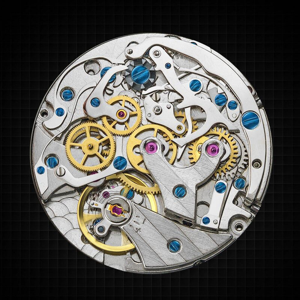 SEAKOSS 40mm Men's 1963 Chronograph Mechanical Watch Sapphire Glass Seagull ST1901 Movement Pilot Air Force Aviation Wristwatches