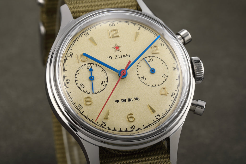 SEAKOSS Seagull 1963 Chronograph 38mm Acrylic Glass Original Seagull ST1901 Movement Men Mechanical Watch With Gooseneck