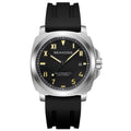 SEAKOSS 40mm Men's Automatic Watch – Seagull ST1612 Self-Winding Mechanical Movement, Sapphire Crystal, 10ATM Waterproof, Luminous Date Watch