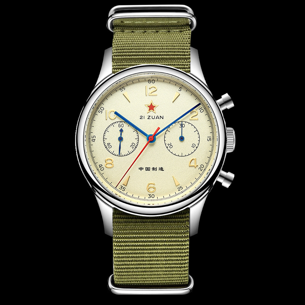 SEAKOSS Seagull 1963 Men's Chronograph Watch 40mm Sapphire Glass ST1901 Movement Mechanical Wrist Watches