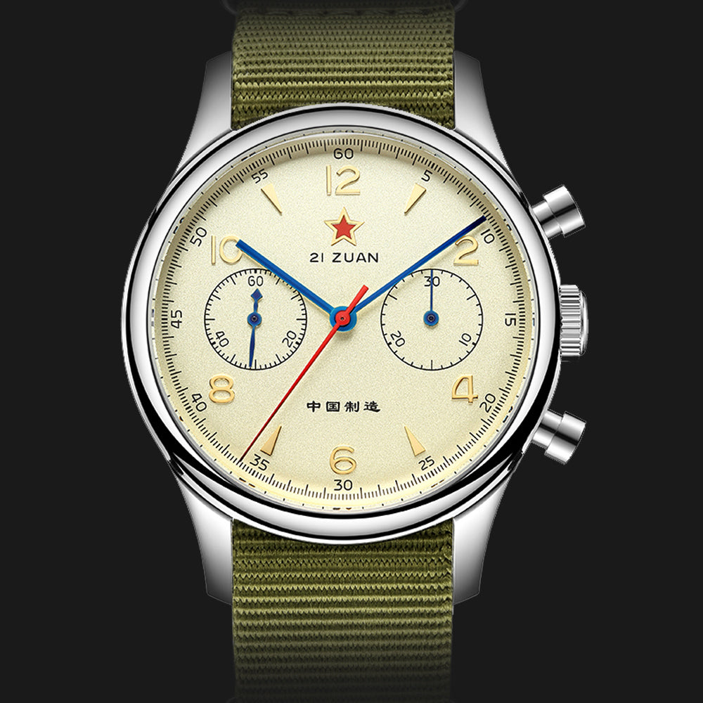 SEAKOSS Seagull 1963 Men's Chronograph Watch 40mm Sapphire Glass ST1901 Movement Mechanical Wrist Watches