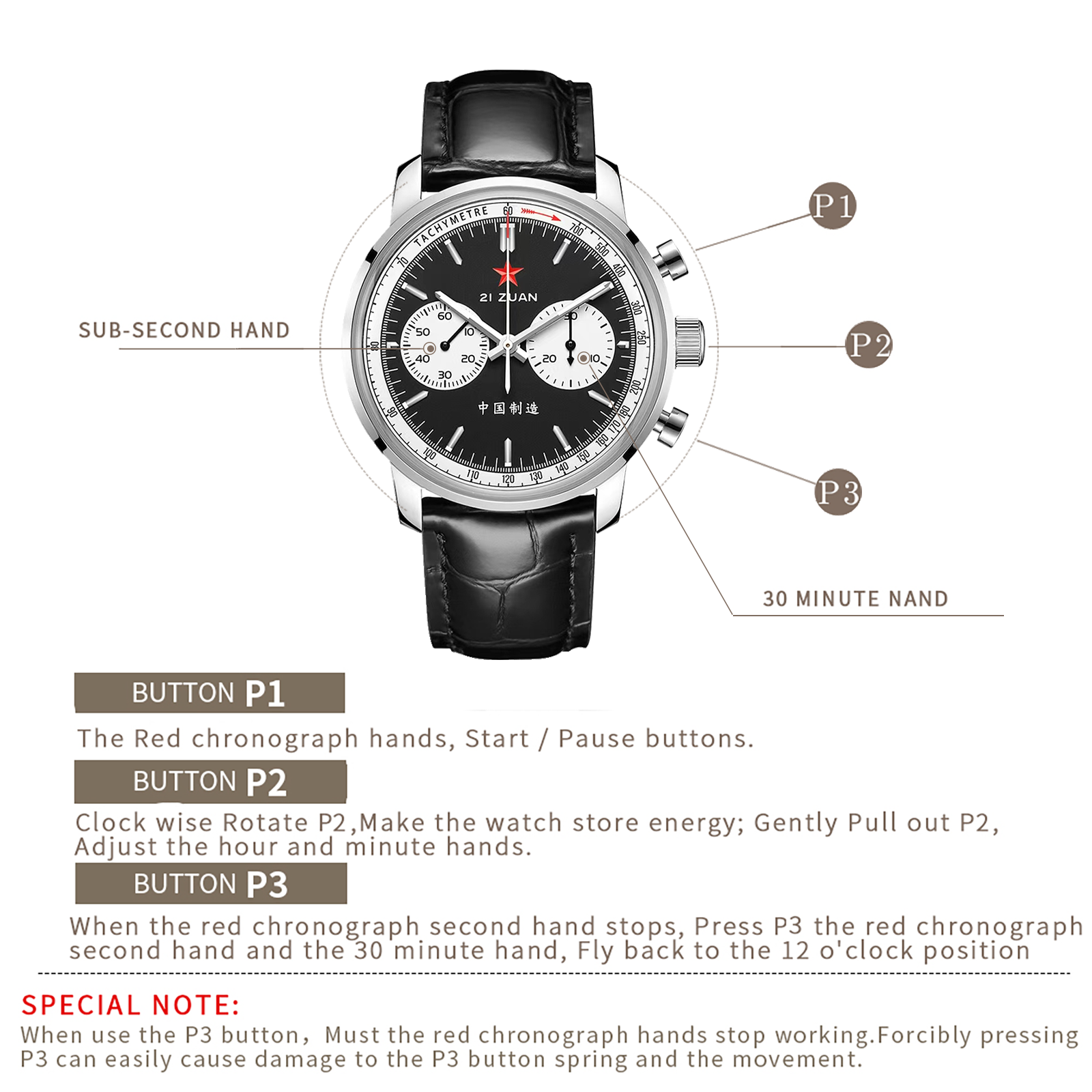SEAKOSS 42mm 1963 Chronograph Watches Men 1963 Hand Winding Seagull Movement Sappire Super Luminous Mechanical Wristwatches