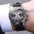 SEAKOSS 38mm Grey 1963 Chronograph Watches For Men Seagull ST1901 Movement Sapphire Pilot Military Mechanical Wristwatches