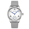 SEAKOSS 41mm Men's Automatic Mechanical Watch Original Seagull ST3621 Movement Sapphire Crystal 5ATM Waterproof Leather Strap Dress Watch