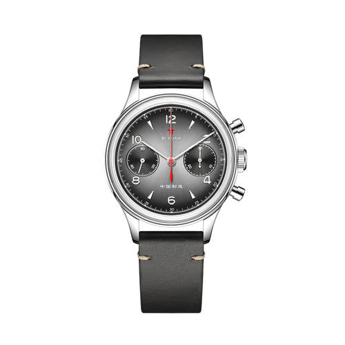 SEAKOSS 38mm Grey 1963 Chronograph Watches For Men Seagull ST1901 Movement Sapphire Pilot Military Mechanical Wristwatches