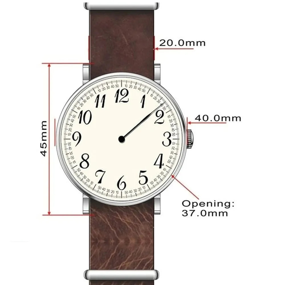 Red Star 40mm 1963 Military Watch Single Hands Pilots Antique Russian Submarine Series Manual Winding Mechanical Watches